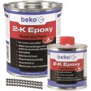 Beko 2-K Epoxy Reparaturharz betongrau 1 kg, inkl. 10...