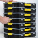 Stanley Organizer Sortmaster stapelbar, Kunststoff, 295 x 65 x 215mm, 10 F&auml;cher