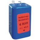 Blockbatterie 6 V 7 Ah 4R25