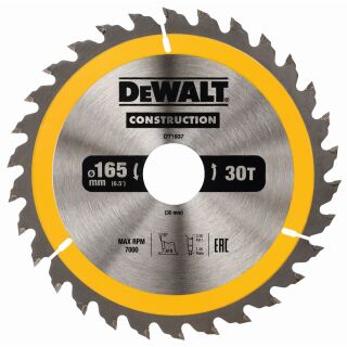 DeWalt Kreiss&auml;geblatt Handkr. 165/30mm 30WZ