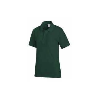 Leiber Poloshirt Inka mit Brusttasche kurzarm, 220 g/m&sup2; flaschengr&uuml;n