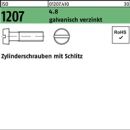 Zylinderschraube ISO 1207 Schlitz M3,5x 5 4.8 galv.verz....