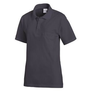 Leiber Poloshirt Inka mit Brusttasche kurzarm, 220 g/m&sup2; grau