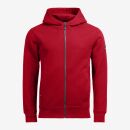 FHB Hoodie Jacke Quentin unisex rot