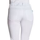 Leiber Damenhose 5-Pocket-Form, Classic-Style, Stretch, wei&szlig;