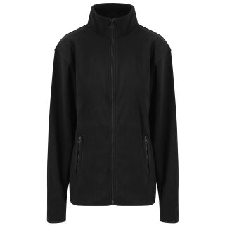 Profi Mikrofleece Jacke schwarz