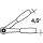 Bit-/Hebelumschaltknarre 419 B QR 1/4 Zoll mit Ausdr&uuml;ckfunktion L&auml;nge 117 mm 80 Z&auml;hne STAHLWILLE