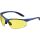 Schutzbrille DAYLIGHT PREMIUM EN 166 B&uuml;gel dunkelblau, Scheibe gelb Polycarbonat PROMAT