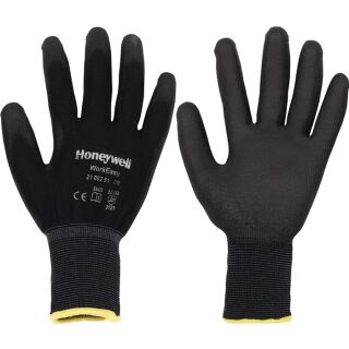 Handschuhe Workeasy Black PU schwarz EN 388 PSA-Kategorie II Polyester m.Polyurethan HONEYWELL