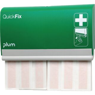 Pflasterspender QuickFix B232,5xH133,5xT33ca. mm gr&uuml;n PLUM