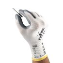 Handschuhe HyFlex 11-800  wei&szlig;/grau EN 388 PSA-Kategorie II Nylon m.Nitrilschaum ANSELL