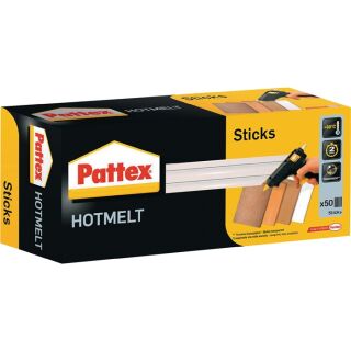 Hei&szlig;klebepatronen Hot Sticks L&auml;nge 200 mm Klebepatronen-D. 11,3 mm 1000 g 50 St. PATTEX